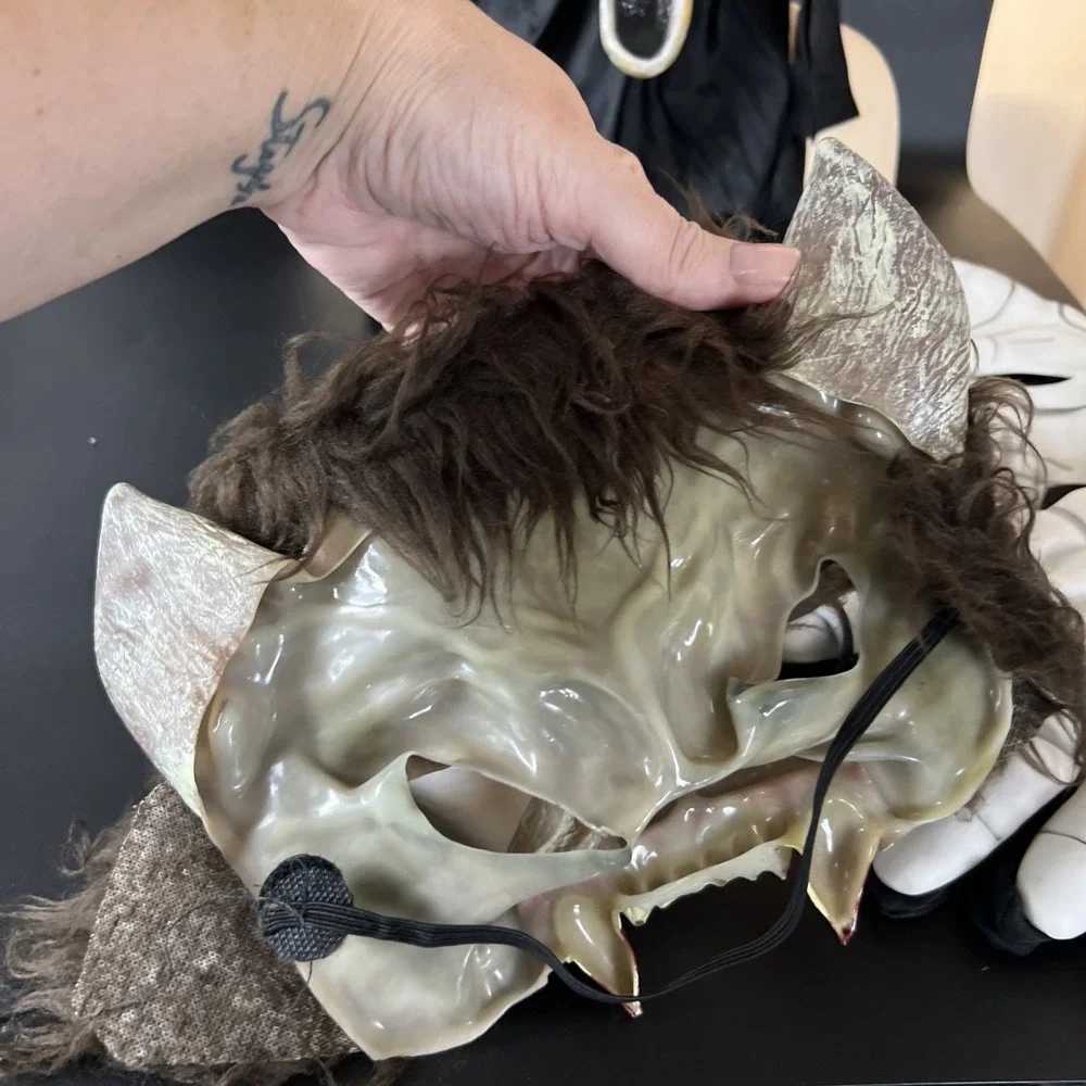 Halloween Cosplay Masks 4 Ghost Face Aged Fun‎ World #8517km Werewolf Skeletor?
